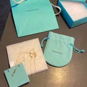Tiffany smile necklace